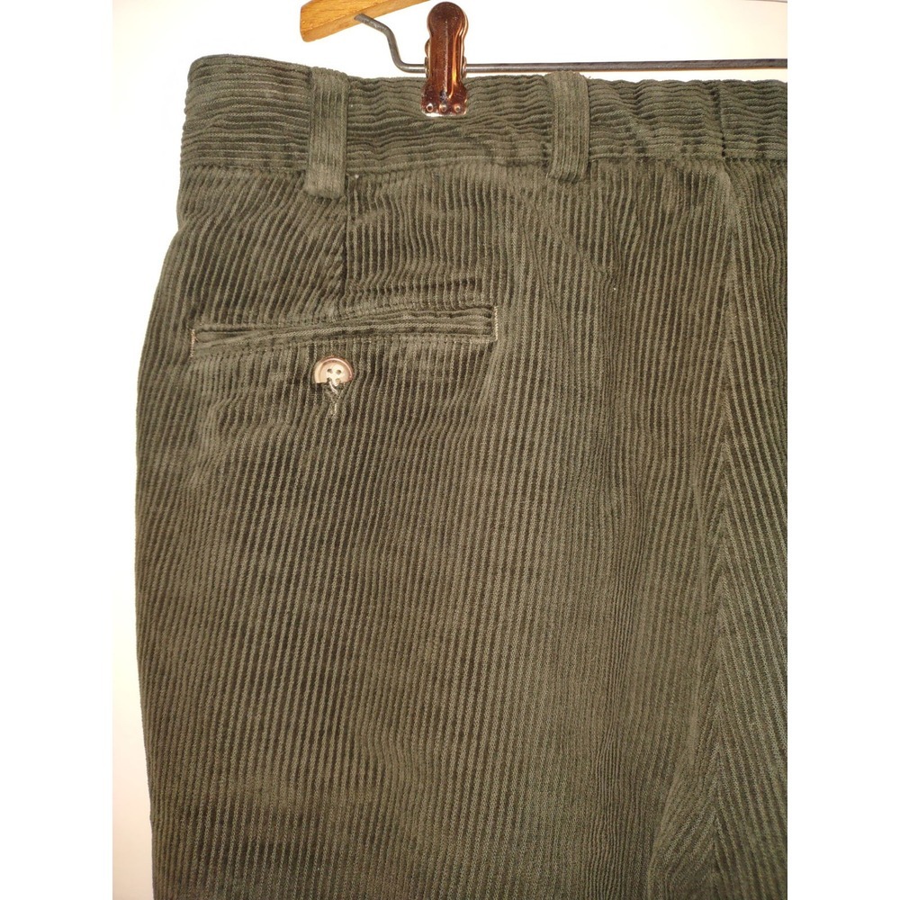 Vintage Bills Khakis Pants Men's 38x30.5 Tan Corduroy Chino Trousers Made In USA - Picture 4 of 6